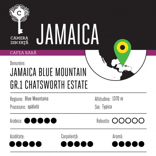 Cafea Jamaica Blue Mountain