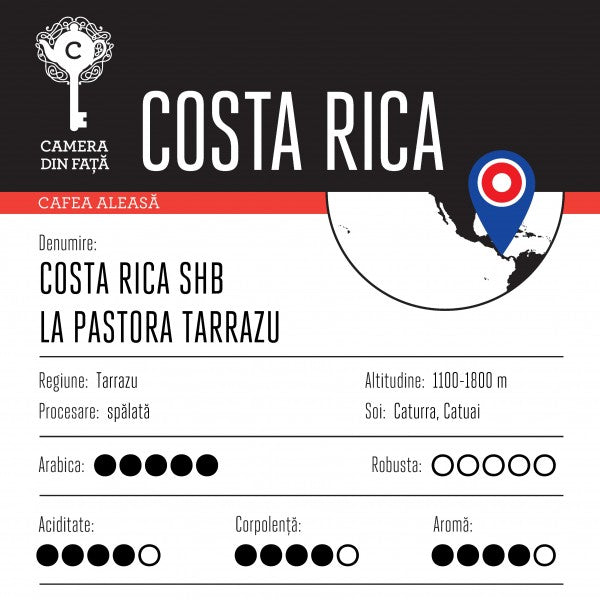 Cafea Costa Rica SHB La Pastora Tarrazu