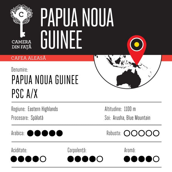 Cafea Papua Noua Guinee PSC AX